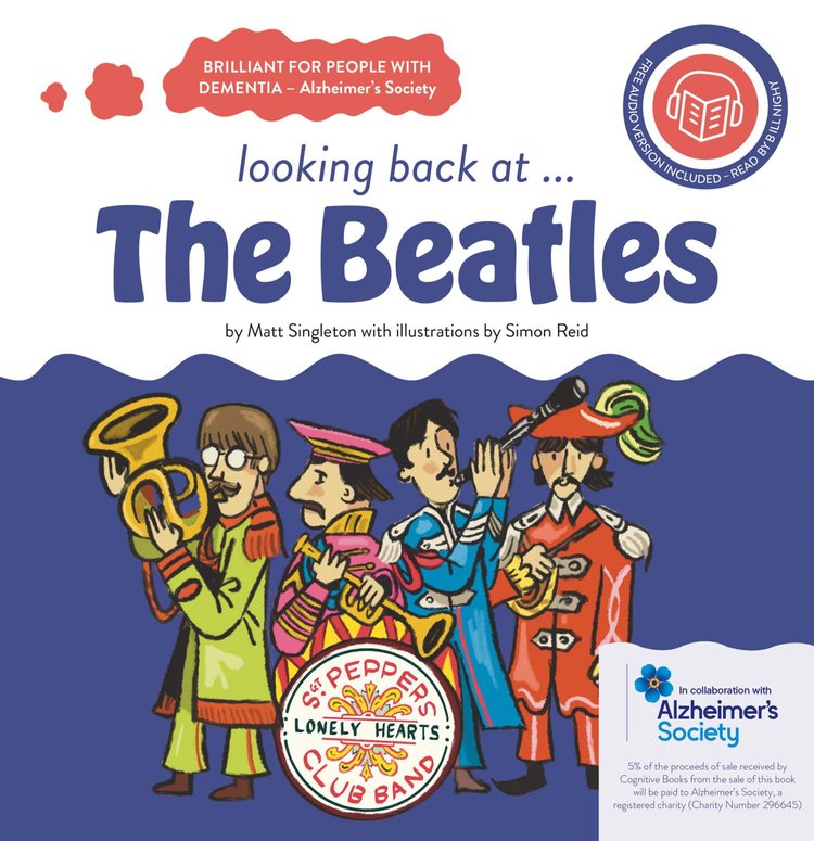 Book cover of looking back at...The Beatles (Cognitive Books)